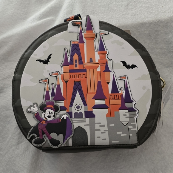 Walt Disney Handbags - Disney Parks Mickey's Not So Scary Halloween Party Hard Tag Loungefly - Glows